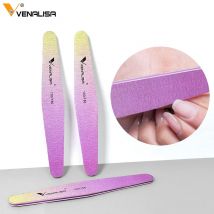 5pcs/set Venalisa Nail File Nail Buffer Nail Tool For Manicure Pedicure Gel Polish Cuticle Remover Nail Art Accessories