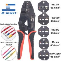 RV SV BV pre-insulated terminal crimping pliers, cold terminal crimping pliers 0.14-10mm²
