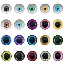 10-50 stücke 6-30mm Puppen Augen DIY Augen Für Kinder Spielzeug Tier Auge Zubehör Drachen Augen dome für Schmuck Machen Cabochon Flatback