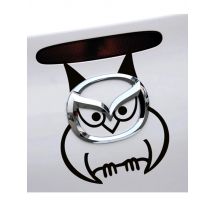 Car Stickers Owl Bird Funny Reflective Decoration For Mazda Logo 3/6 Axela Atenza CX-30/4/5 logo Auto Tuning Styling D2