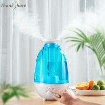 4000ML Ultraschall-luftbefeuchter Doppel Spritzen Große Nebel Volumen Nebel Nebel Maker Ätherisches Öl Diffusor Für Home Office Baby zimmer