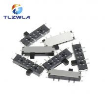 10 sztuk MSK-12C03-07 8-pinowy przełącznik dwupozycyjny Micro SMD on-off-on 1P2T przełącznik