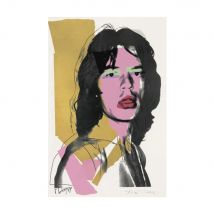 Retro Andy Warhol Poster Canvas Painting Mick Jagger Portrait Posters and Prints Wall Pictures for Living Room Home Decoration