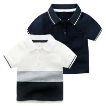 Elegante Sommer Kinder Polo Shirt Hohe Qualität Jungen T-shirts Baumwolle Stoff Tops Tees Kinder Kleidung
