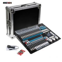 SHEHDS-Consola DMX 1024 para DJ, controlador para luz con cabezal móvil, caja de vuelo, equipo de iluminación de escenario y serie