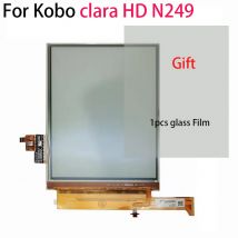 6 zoll Touch panel und lcd display Für Kobo clara HD N249 bildschirm mit Hintergrundbeleuchtung Eink