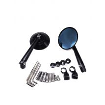 Motorcycle Mirror Round Side Rearview CNC for Honda Rebel Yamaha Fz1 Xsr700 Xsr900 Kawasaki Z750 Z800 Z900RS Suzuki SV650 KTM