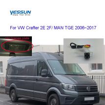 Rückfahrkamera für Volkswagen VW Crafter 2E 2F 2006~2017/MAN TGE 2006~2017 Nachtsicht-Kennzeichenkamera / Auto-Rückfahrkamera