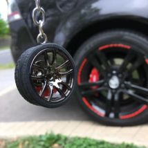 Hot RIM Car Wheel hub Brelok do kluczy z tarczami hamulcowymi Brelok do kluczy z oponami