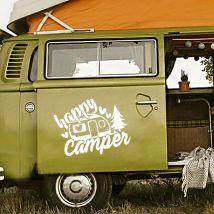 Camping Bündel Decals Camper Tür Fenster Decor ,Camp Leben Zitat Vinyl Aufkleber für MacBook Wasser Flasche Camping Eimer Dekoration