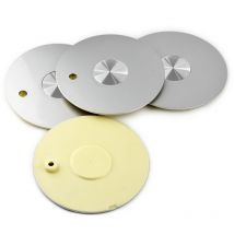 4 stücke 157mm 55mm Auto Rad Center Hub Caps Für C102002S Felge Abdeckung Mit Logo Styling Refit Auto zubehör Silber ABS Kunststoff