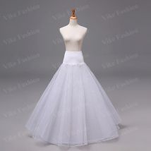 Langer Petticoat mit Rüschen, Krinoline, Vintage-Stil, Hochzeit, Braut für Kleider, Unterrock, Rockabilly-Tutu