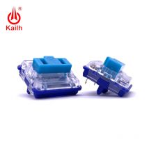 Kailh Choc Low Profile 25g mechanischer Tastaturschalter blau für mechanische Tastatur mit Hintergrundbeleuchtung, lineares Handgefühl, 5-polig