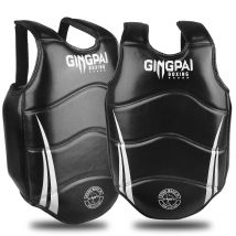 Protector de pecho para boxeo, MMA, Kickboxing, chaleco corporal, Protector de artes marciales WTF, escudo de costilla Reversible, uniforme de entrenamiento de objetivo de Taekwondo