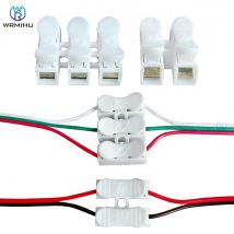 20/50/100szt 2P 3P CH-2 CH-3 Szybkozłącze G7 Elektryczne zaciski zaciskane Blok Splice Zacisk kablowy Pasuje do taśmy Led