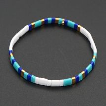 Go2boho 6pcs/lot Miyuki Tila Beads Bracelets For Women Boho Summer Beach Bracelet Jewelry Gift Girl Beaded Pulseras Accesorios