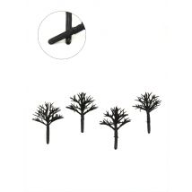 4-7CM Miniature Tree Trunk/Branches Model  For Diy Making Tree Craft Sandtable Scene Layout Diorama Materials 100Pcs