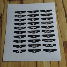 30 Stück LED-Lichtleisten-Hautaufkleber für Playstation 4 PS4. Benutzerdefinierter Aufkleber für Spiellichtleisten-Aufkleber für PS4 Dualshock Controller