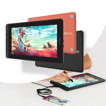 HUION Kamvas 12 tableta gráfica Monitor portátil 11,6 pulgadas pantalla antideslumbrante pluma de dibujo soporte de pantalla Windows Android MacOS