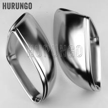 Für Audi Q5 2009-2015 Q7 2009-20171 Paar Matte Chrome ABS Rückspiegel Shell Abdeckung Seite ansicht Schutz Kappe Flügel Spiegel Abdeckung