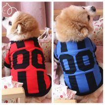 Dog Clothes for Large Small Dogs Costume Sports Shirt for Chihuahua Pug Bulldog Pet Clothes Outdoor Playing Football Referee