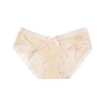 BANNIROU 1Pcs Underwear For Woman Sexy Lace Mesh Panties Women's Briefs Low-Rise Female Panties Women Underwear Sexy Lingerie