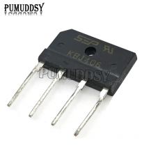 5PCS KBJ406 KBJ406G 4A 600V ZIP Diode Bridge Rectifier New