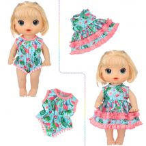 2021 lovely Doll clothes Fashion dresses, swimsuits, tableware for 12 Inch 30CM  baby alive doll Toys Crawling Doll accessories,