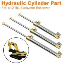 HUINA 1580 Hydraulikölzylinder 55 mm/75 mm/90 mm Hubweg für 1/12 RC Bagger Bulldozer Teile