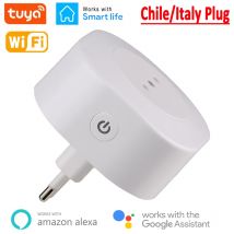 Wifi Smart Plug 16A italia cile presa di alimentazione con Timer caricatore USB Tuya SmartLife APP