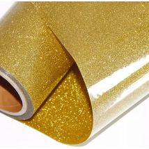 Heat transfer glitter vinyl 12×10 inch 1 sheet transfer vinyl iron on for clothes HTV shirt high elastic decor film easy to cut