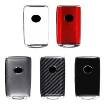 Carbon fiber ABS Key Fob Shell Ersatz Für Mazda 3 Alexa CX4 CX5 CX8 2019 2020 2/3/4 taste Smart Remote-Auto Schlüssel