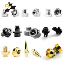 125 teile/satz Rad Nieten Muttern Für Universal Kappe Lip Schraube Bolzen Reifen Rim Abdeckung Dekoration Ersatz Auto Refits Accessroies