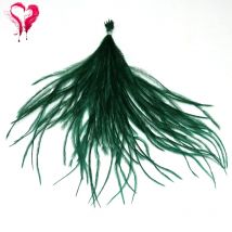 100 Teile/los Größe 10-15 15-18 CM Schöne Weiche Gefärbt Bunte Natürliche Straußenfedern Gerade Bundles Für Kleid 19 Farben Erhältlich