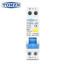 18MM RCBO 16A 1P + N 6KA prąd różnicowy automatyczny przerywacz różnicowy z zabezpieczeniem przed przepięciami