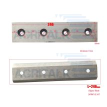 24pmf. 02,107/DWC-40HP/m250/... Holzhack klingen wie abgebildet