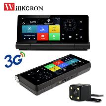 Telecamera DVR per auto da 7.0 pollici 3G Android 5.1 Dash Cam videoregistratore navigazione GPS Full HD1080P WiFi Bluetooth doppia telecamera per retromarcia