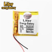 302530 3,7 V 300mAH 032530 PLIB;polymer lithium-ion/Li-Ion batterie für mp3,MP4, lautsprecher, voice recorder pen,smart watch