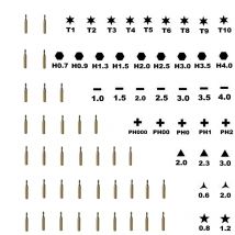 Schraubendreher H4 Bits Torx T1 T2 T3 T4 T5 T6 Slotte Phillips HEX Pentalobe P2 P5 für Huawei MacBook Air Pro iPhone7/8/x/xr/xs max