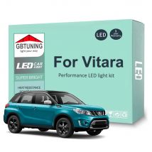 Zestaw żarówek wewnętrznych LED do Suzuki Vitara do Grand Vitara MK1 MK2 MK3 MK4 1988-2016 2017 2018 2019 2020 2021 Samochodowe LED Canbus