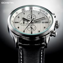 2025 NEW OCHSTIN Men Watch Luxury Waterproof Luminous Chronograph Date Man Wristwatch Military Quartz Men's Watches High Quality