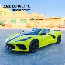 Maisto 1:24 die neue 2020 Chevrolet Corvette Stingray Coupé Z51 Legierung Auto Modell Handwerk Dekoration Sammlung Spielzeug Werkzeug Geschenk