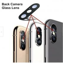 Für Apple iPhone X XS Max XR Ersatz-Rückseite aus Glas, Kameraobjektivteil und 3 m Kleber