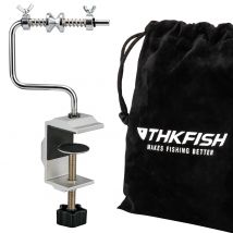 1 Stück Tragbarer Aluminium-Angelschnurwickler mit Stabilem Saugnapf, Schnurspulensystem, Angelzubehör