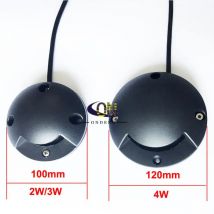 Ip68 wasserdicht 2w 3w 4w führte unterirdisches Licht im Freien Boden Garten Weg Boden begraben Hof Spot Landschaft DC12V AC85V-265V