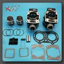 Neuer Zylinder mit Kolbendichtungssatz 1987–2006 2GU-11311-00-00, 2GU-11321-00-00 für Yamaha Banshee 350
