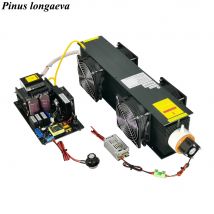 Ce fcc rohs 60 gr/std 60 gramm einstellbarer ozon generator kit schwarz rohr 600w psu luft schwimmbad wasser desinfektion