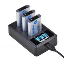 DuraPro 1860mAH NP-BX1 NPBX1 NP BX1 Batteria + LED 3 Slot Caricatore Per Sony ZV-1 FDR x3000 HDR as300 DSC rx100 iii DSC RX1 RX100iii