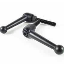 M10 Black solid adjustable handle clamping tension lever arm