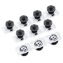 Mgoodoo 20Pcs Auto Innen Tür Clips Für Passat B6 CC Golf Polo Caddy Tiguan Touran Eos A6 A8 TT OEM 6Q 0 868 243 6Q0868243